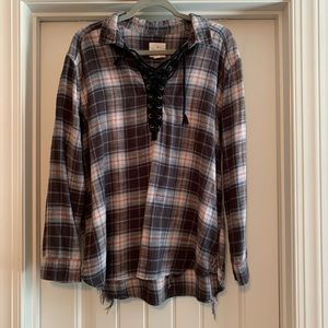 Distressed Flannel